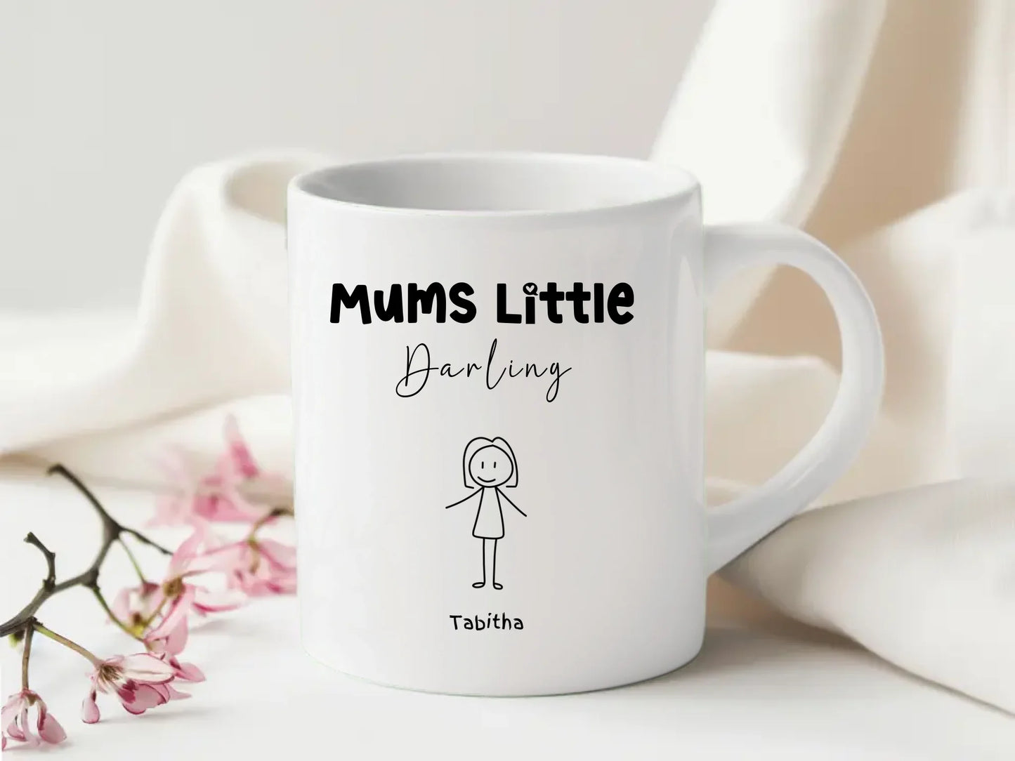 Mum's Little Darlings Custom Mug