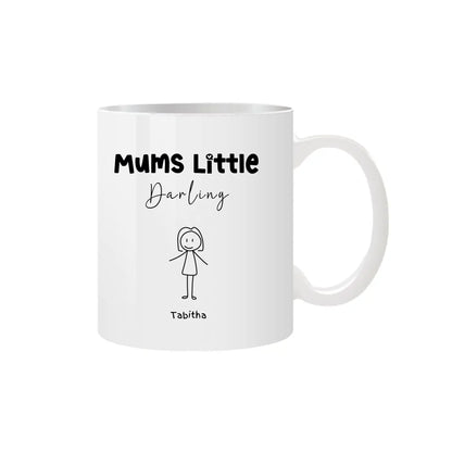 Mum's Little Darlings Custom Mug