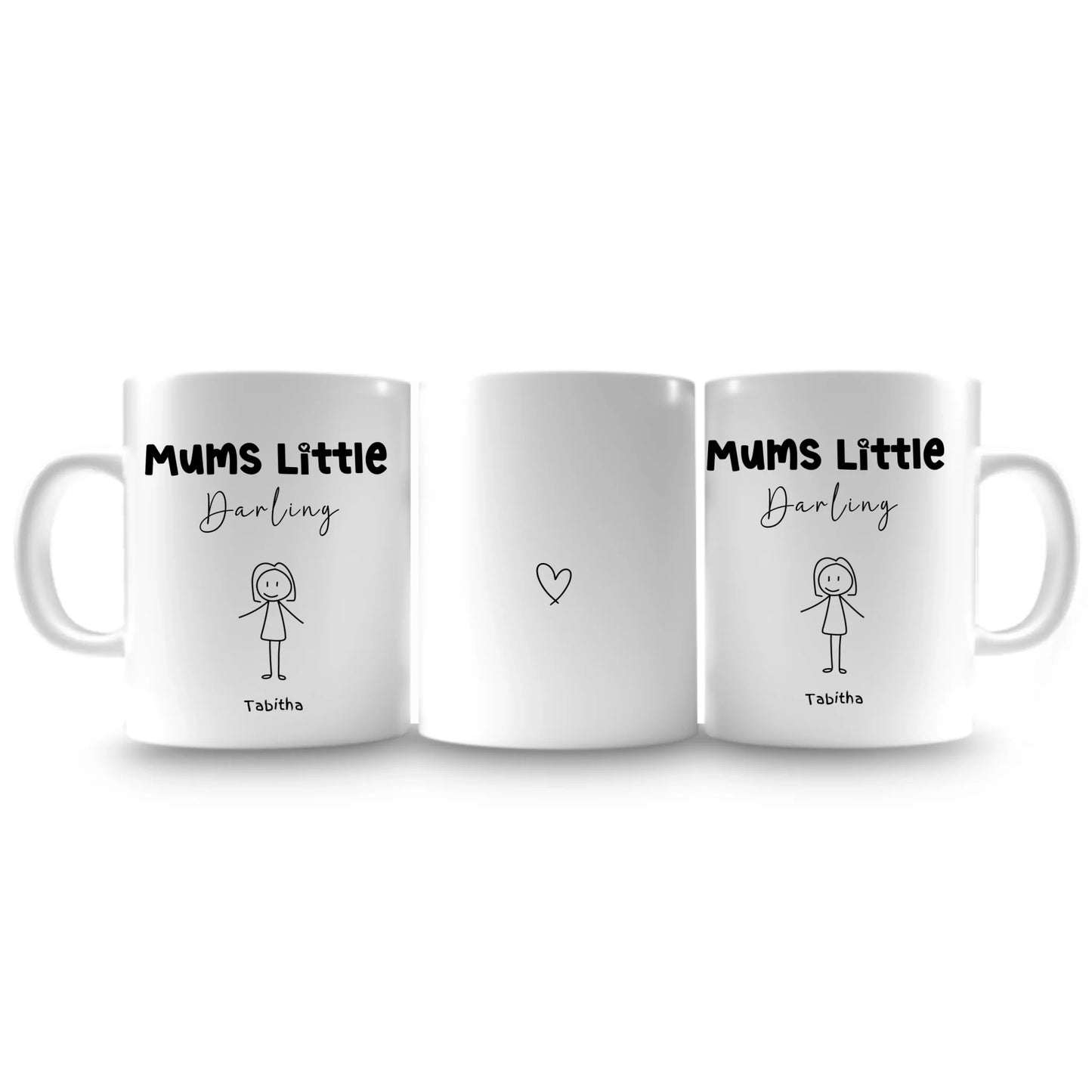 Mum's Little Darlings Custom Mug