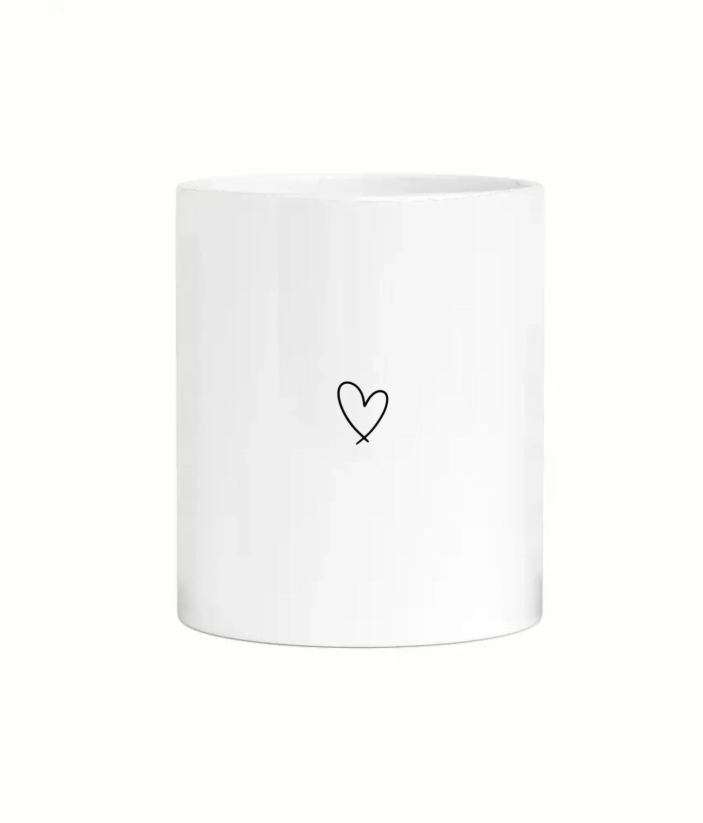 Red Heart Mum Custom Mug