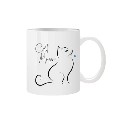 Mummy's (Custom Title) Cat Mug