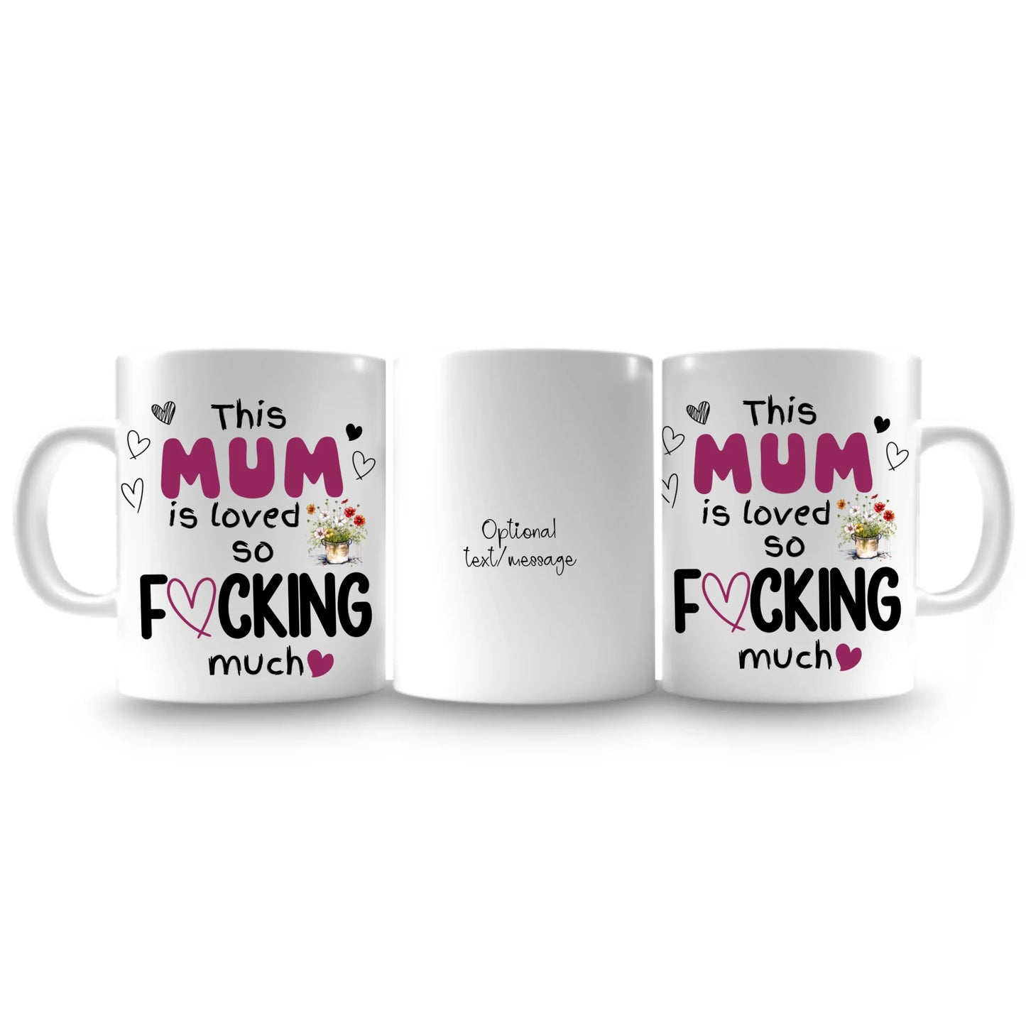 This Mum (Custom) is Loved So F*cking Much Mug