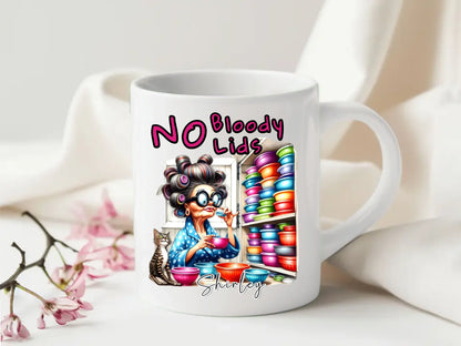 No Bloody Lids Mug