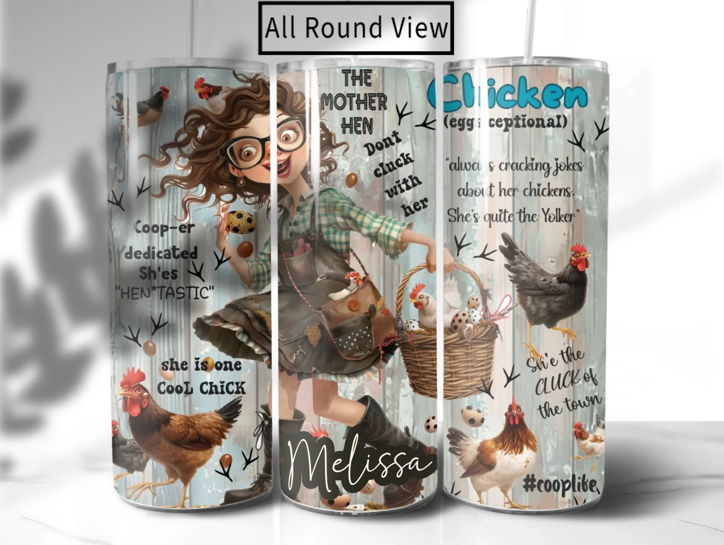 The Mother Hen Tumbler