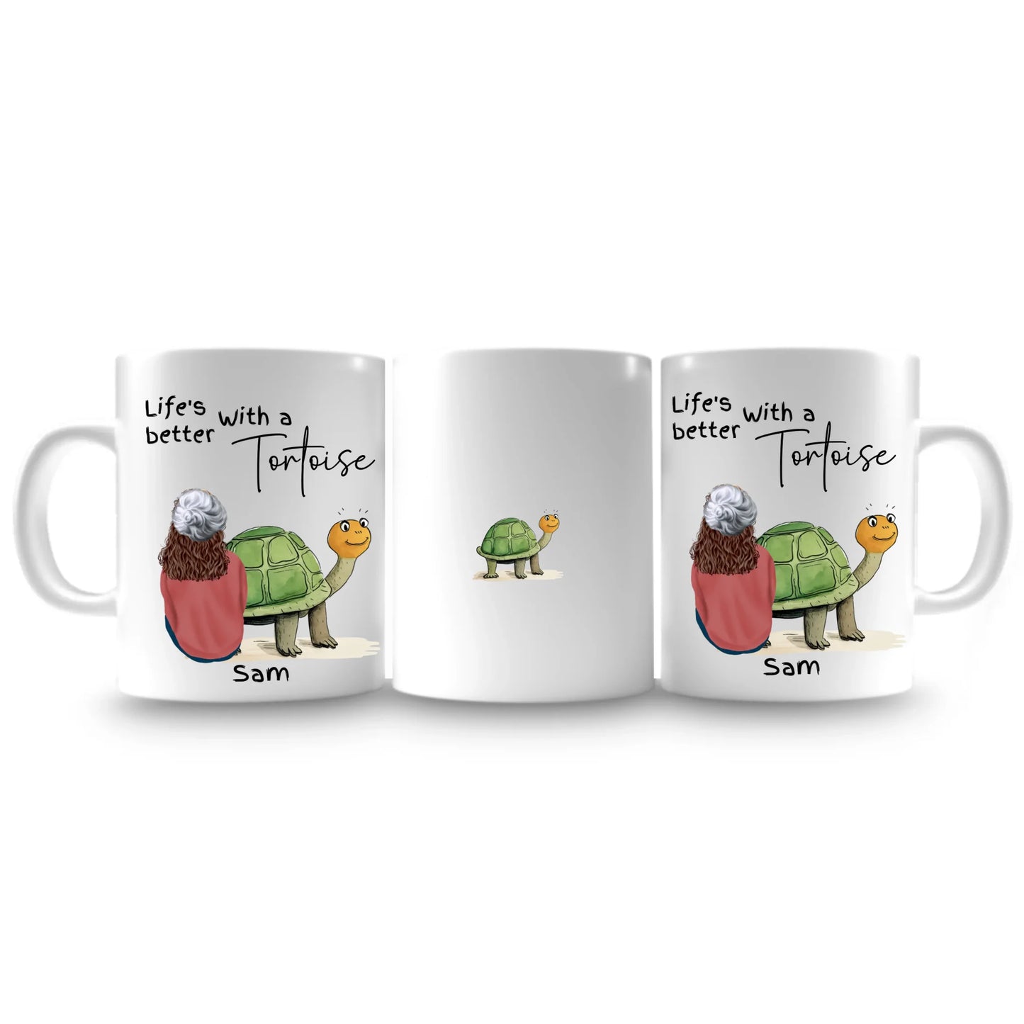 Life's Better with a Tortoise Personalised Mug