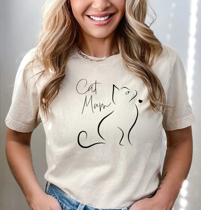 Cat MUM GRAN DAD T-shirt