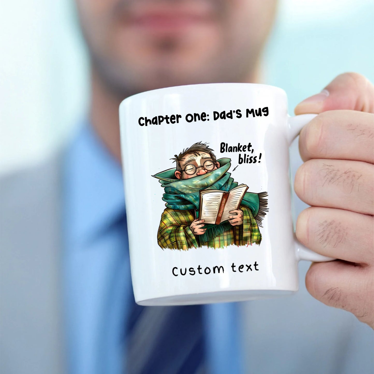 Chapter One: Reading Mug Dad, Friends, For Him - Book Lovers