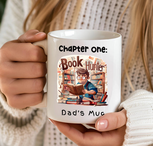 Chapter One: Reading Mug Dad, Friends, For Him - Book Lovers