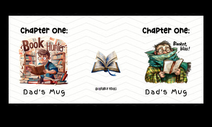 Chapter One: Reading Mug Dad, Friends, For Him - Book Lovers