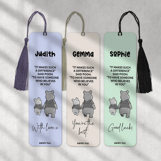Personalised Thank You Bookmark for Teachers