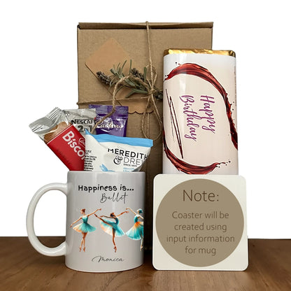 bLANK MUG AND COASTER white