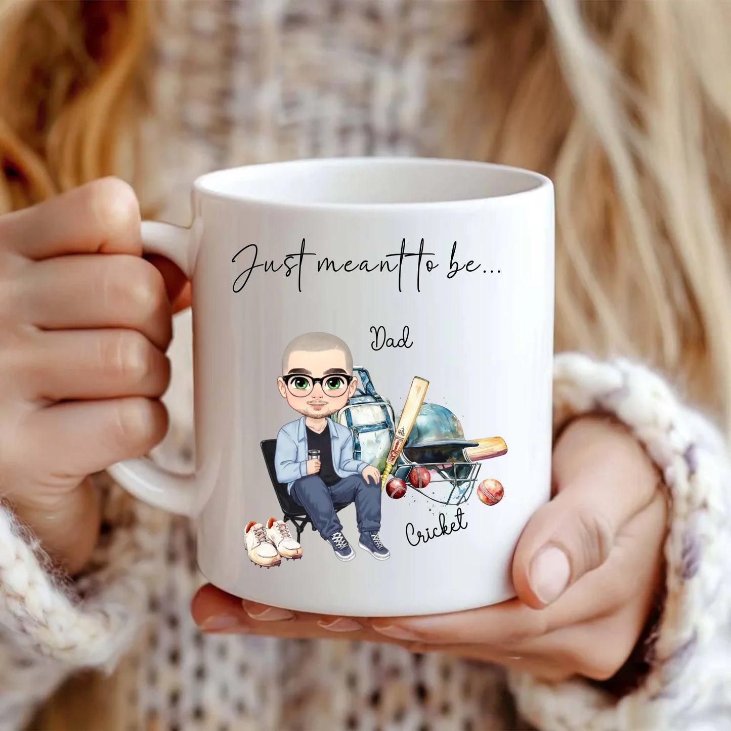 Personalised mug gift set for him or her
