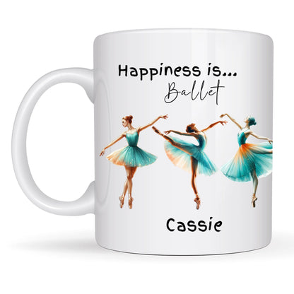 The Ballet Gift Set or Mug Only – A Beautiful Personalised Treat for Ballet Dancers