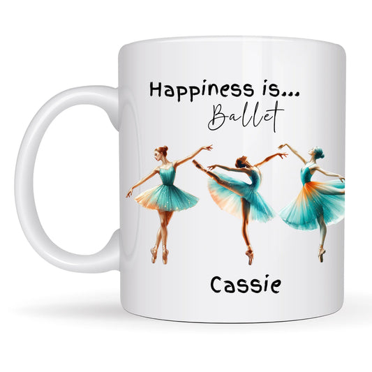 The Ballet Gift Set or Mug Only – A Beautiful Personalised Treat for Ballet Dancers