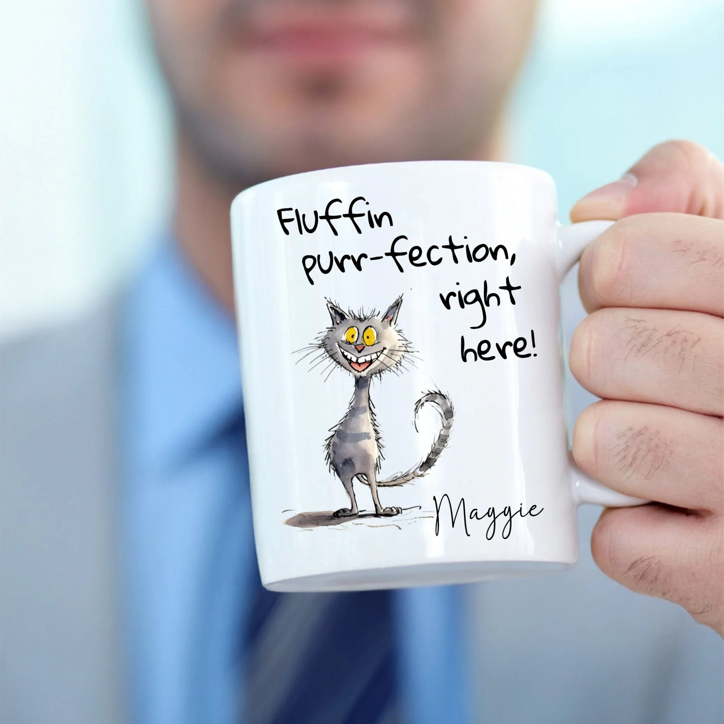 Personalised mug for a create your own gift set