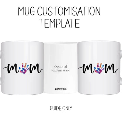 Mug Customisation template