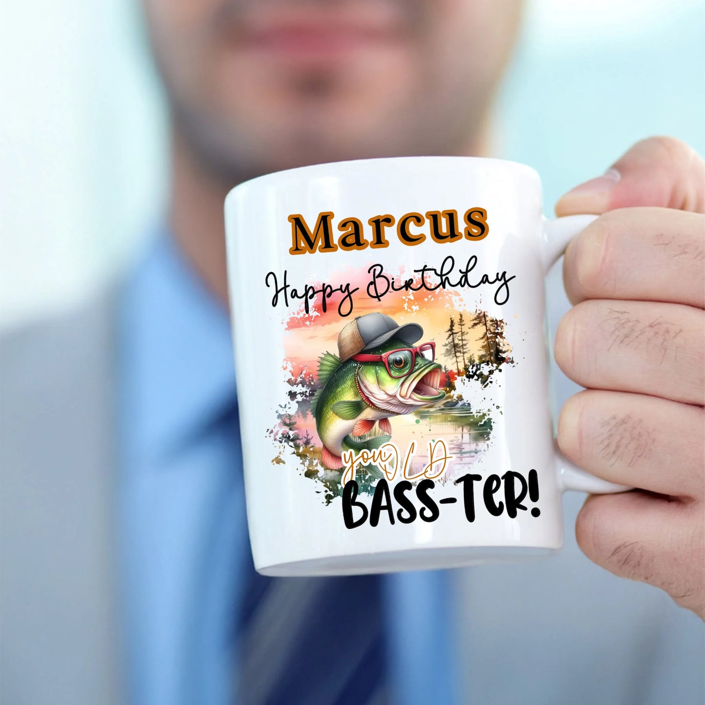 Personalised mug for a create your own gift set