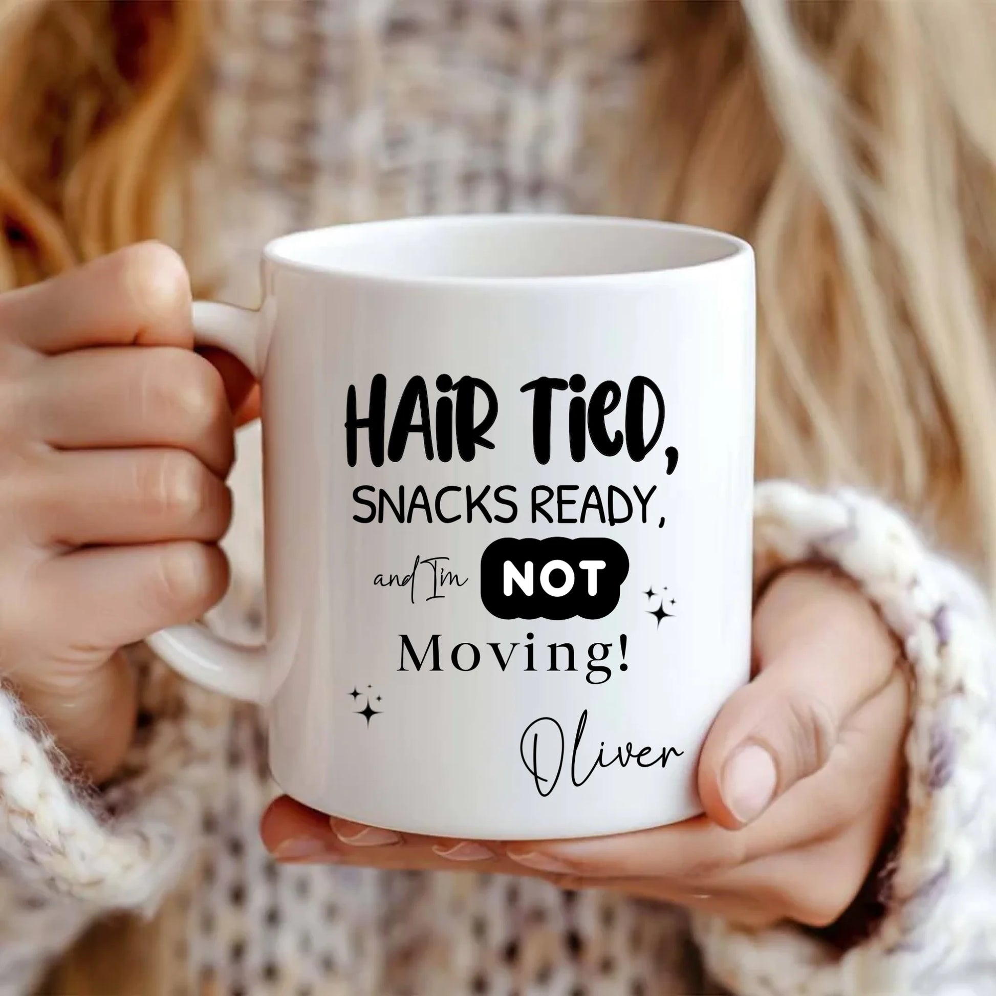 Personalised mug gift set for him or her