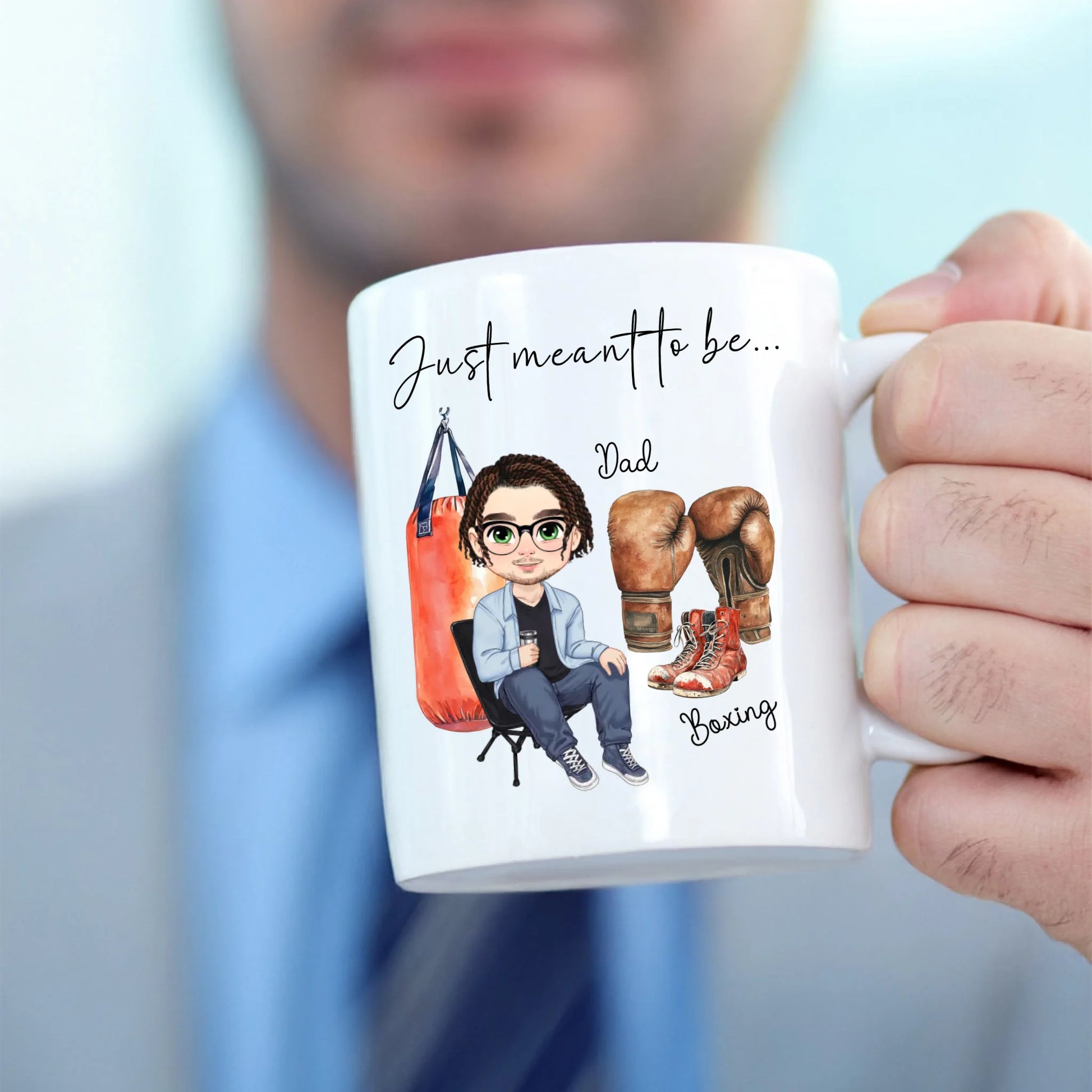 Personalised mug for a create your own gift set