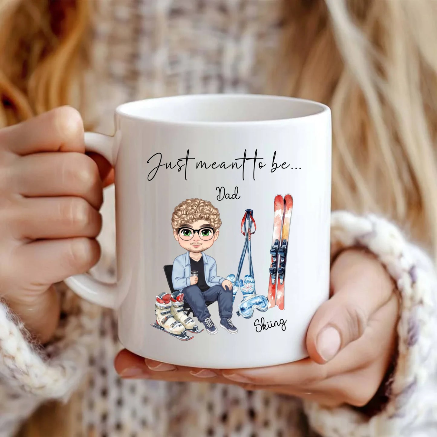Personalised mug gift set for him or her
