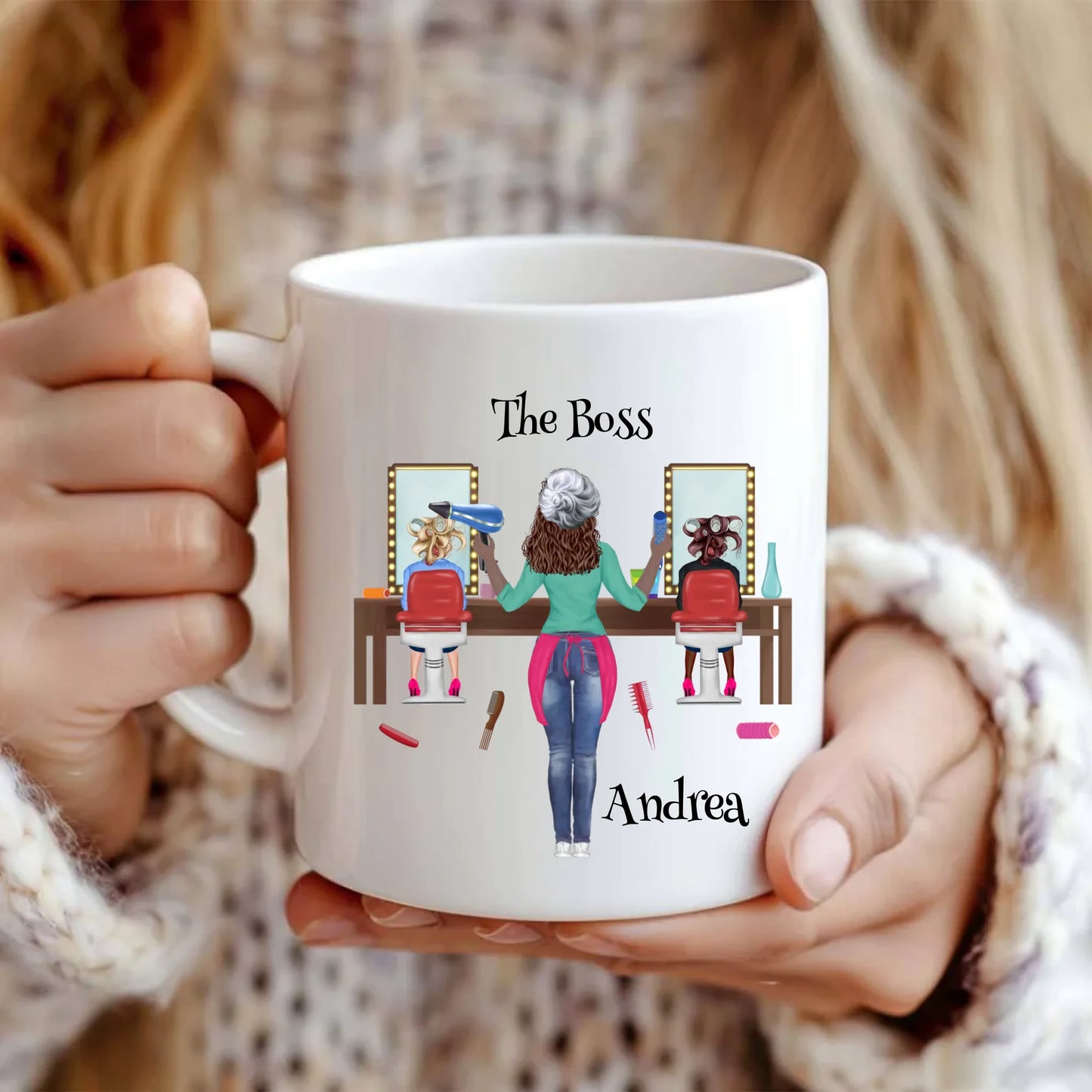 Personalised mug gift set for him or her