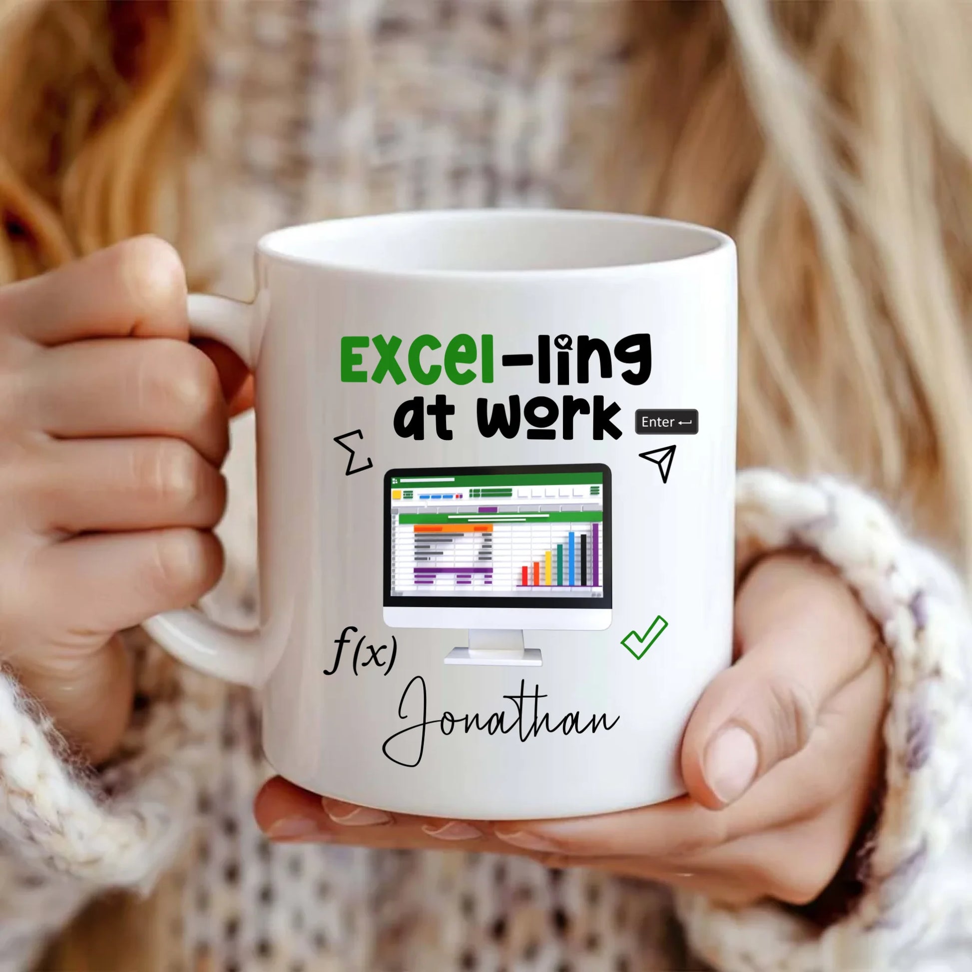 Personalised mug gift set for him or her