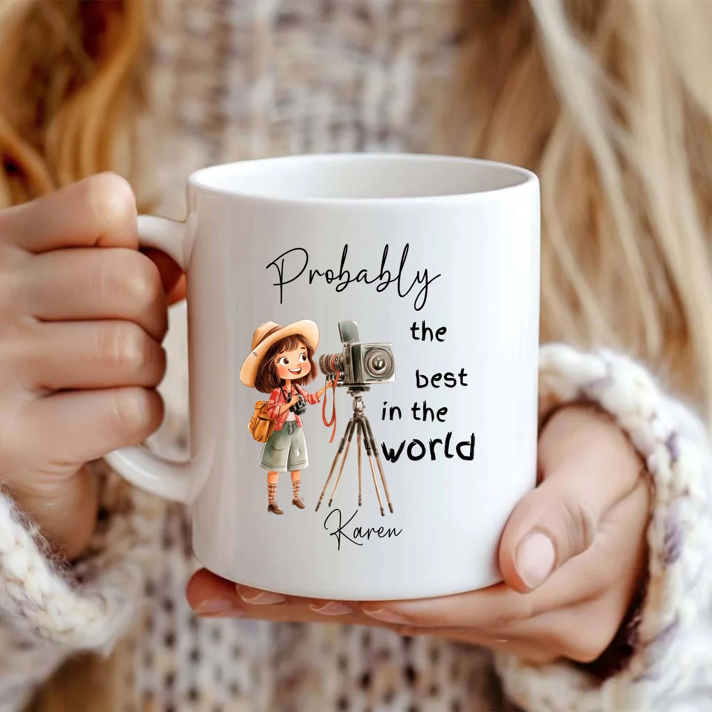 Personalised mug gift set for him or her