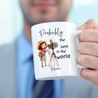 Personalised mug for a create your own gift set