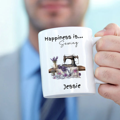 Personalised mug for a create your own gift set