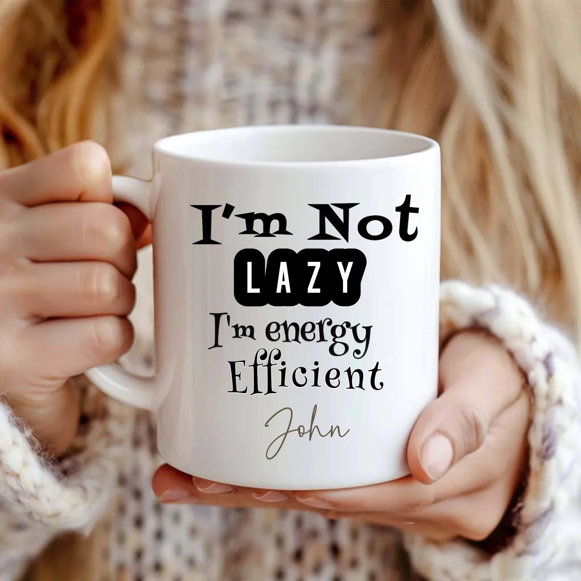 Personalised mug gift set for him or her