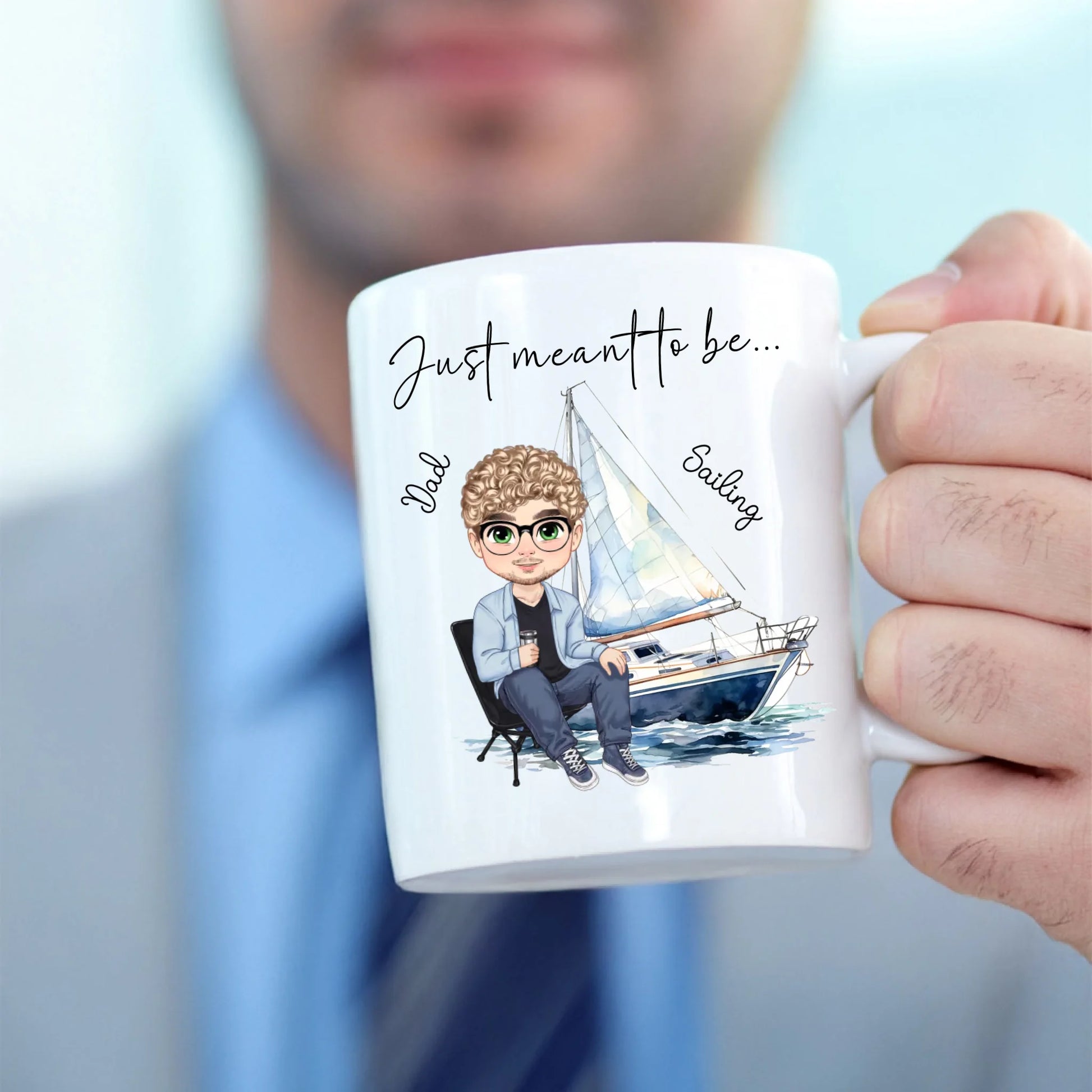 Personalised mug for a create your own gift set