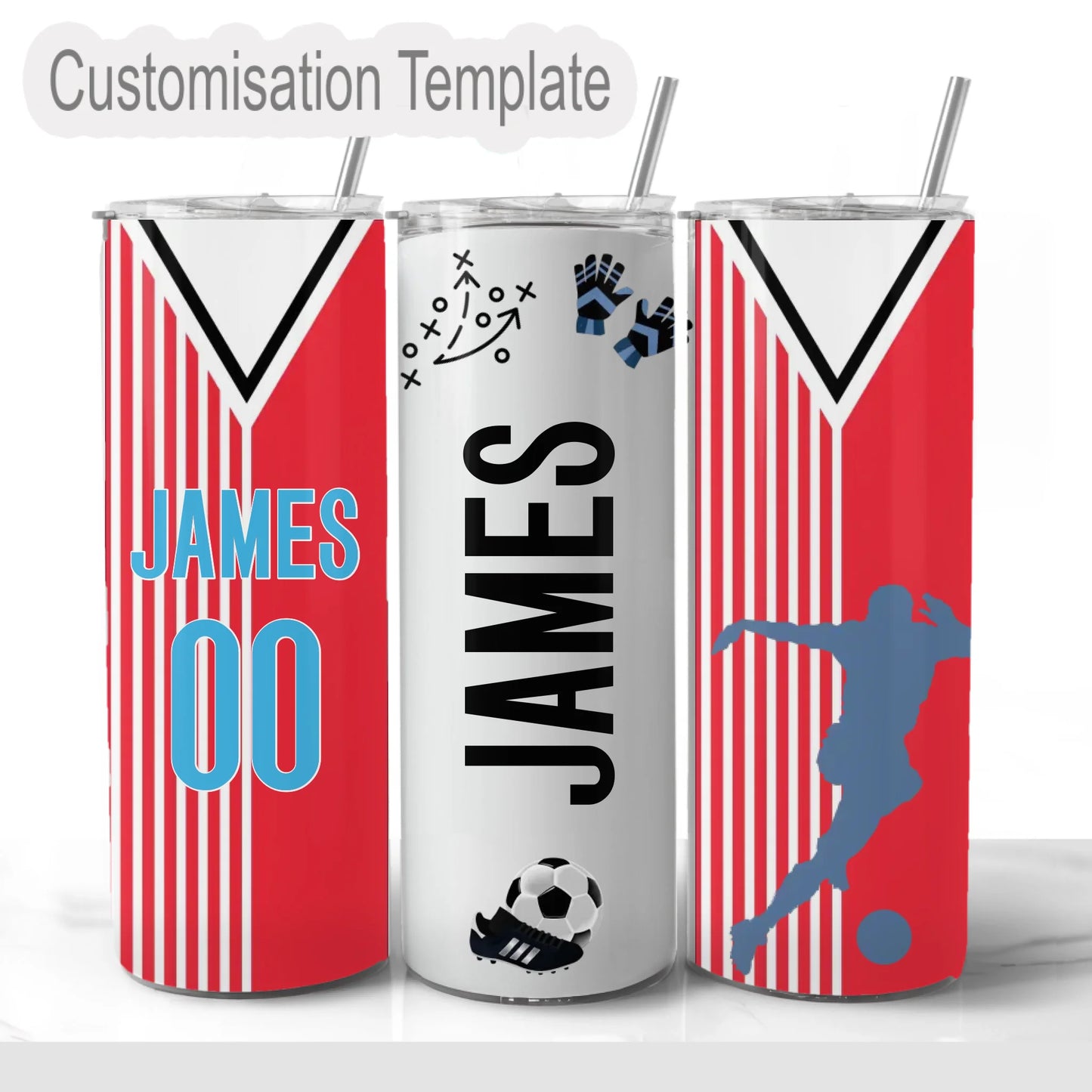 Design mockup for insulated cup tumbler