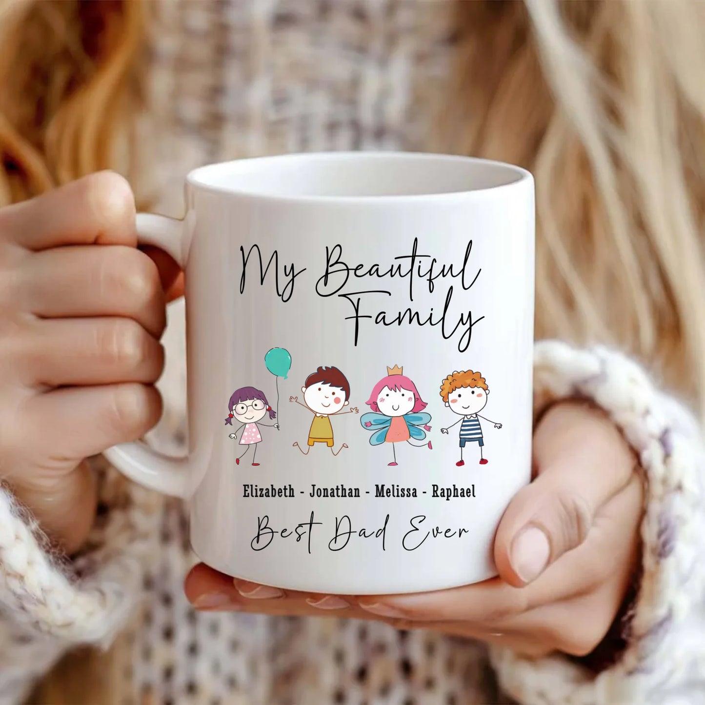 Personalised mug gift set for him or her