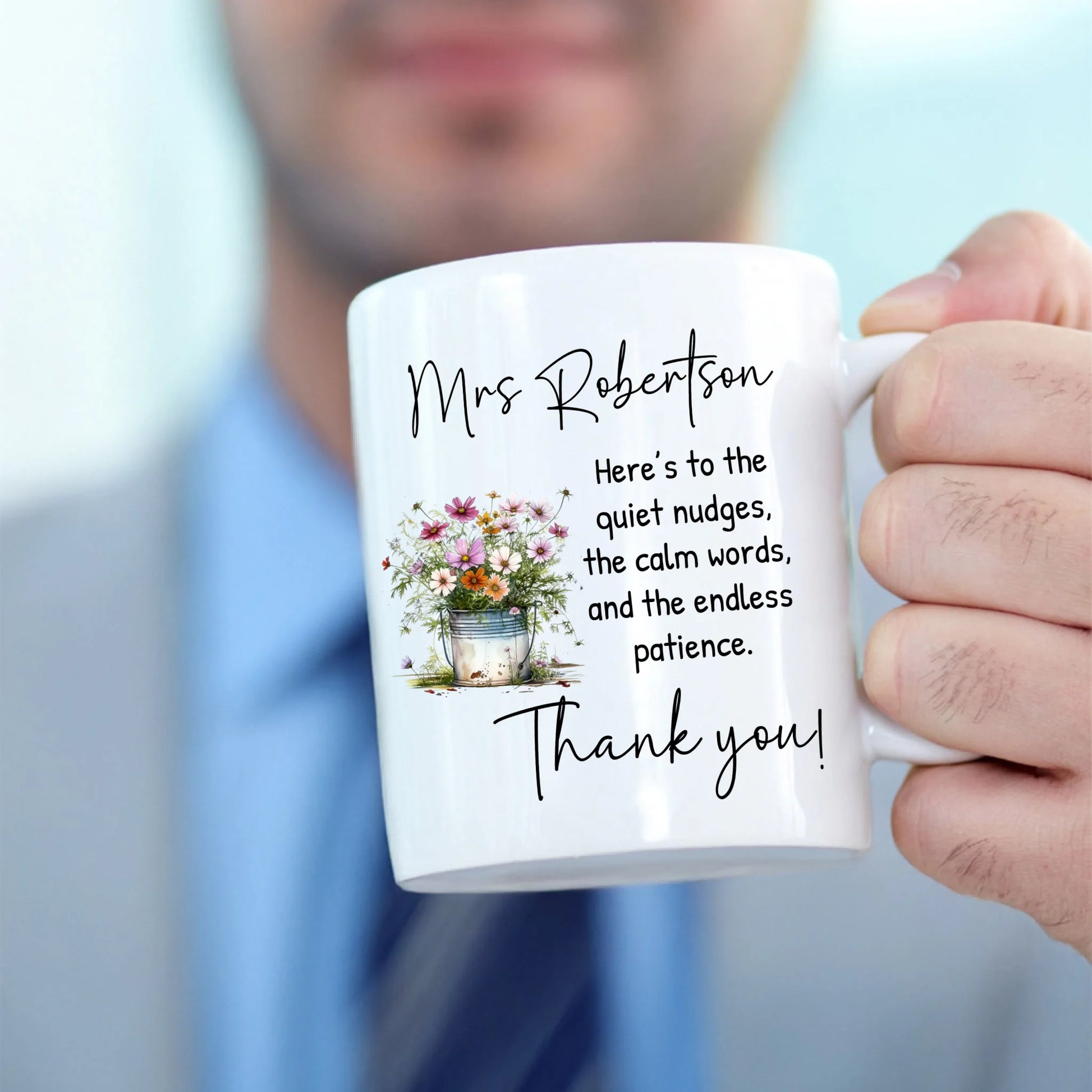 Personalised mug for a create your own gift set