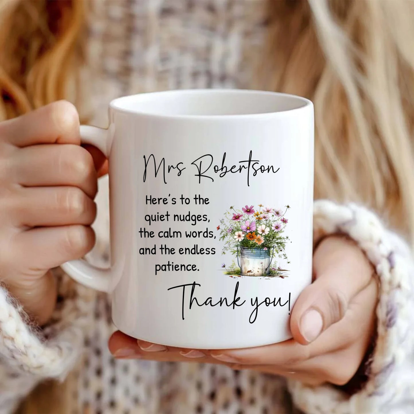 Personalised mug gift set for him or her