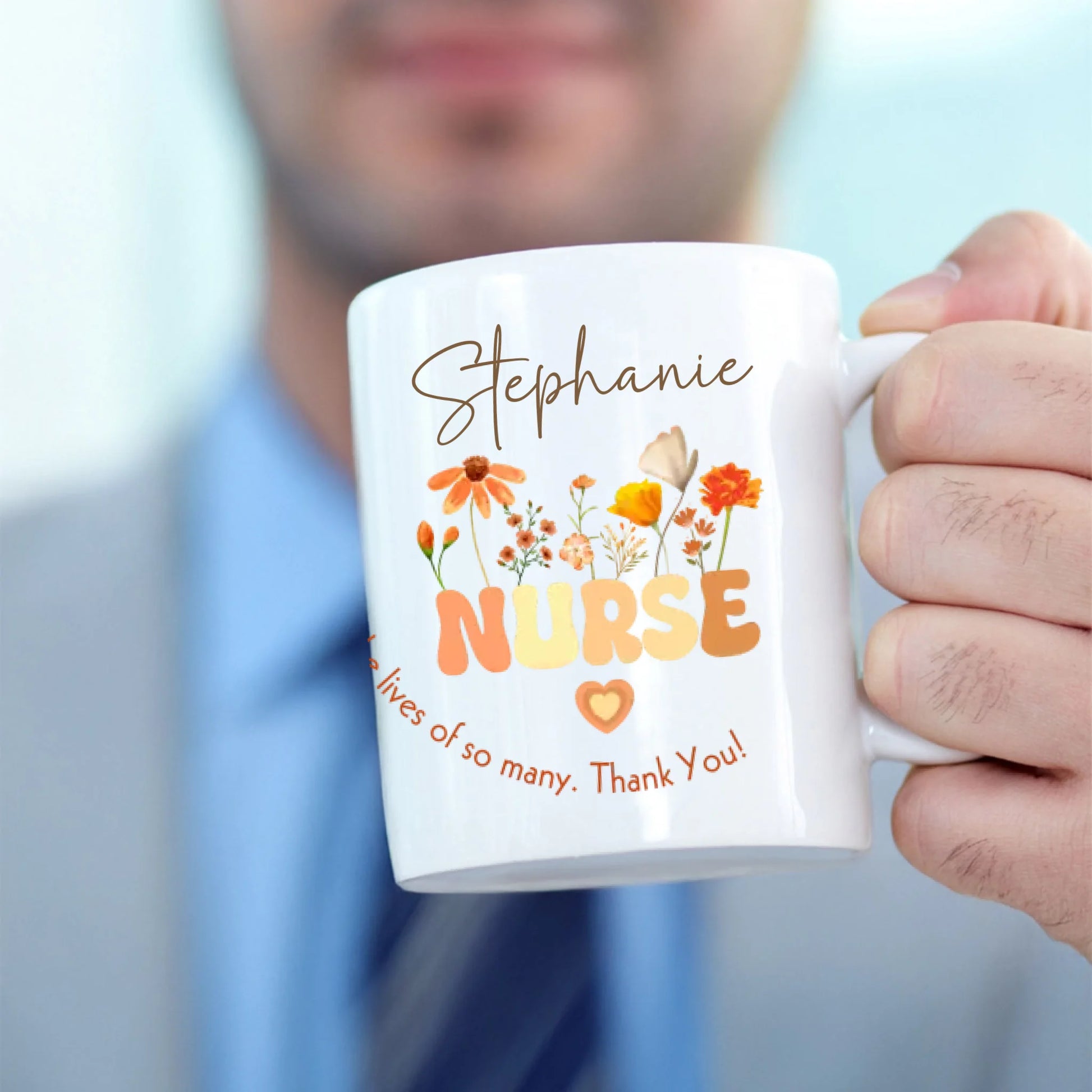 Personalised mug for a create your own gift set