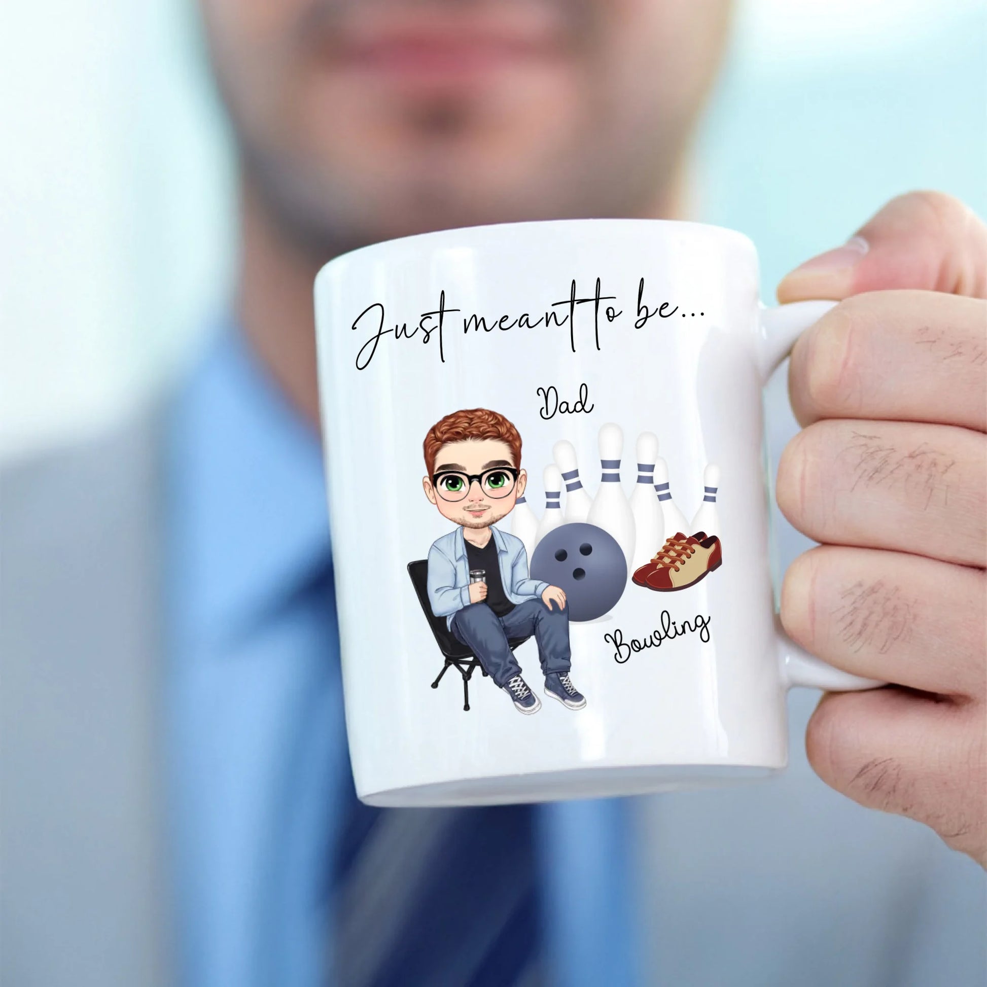 Personalised mug for a create your own gift set