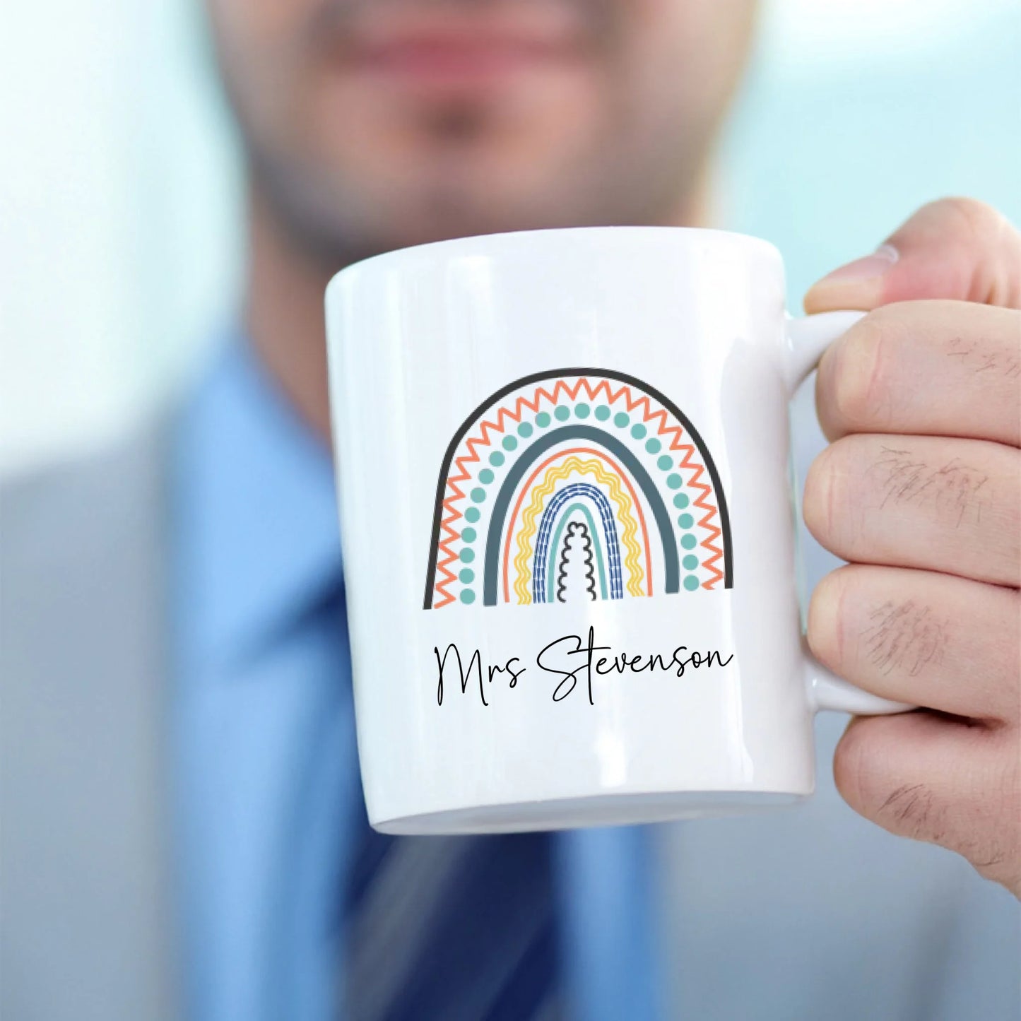 Personalised mug for a create your own gift set