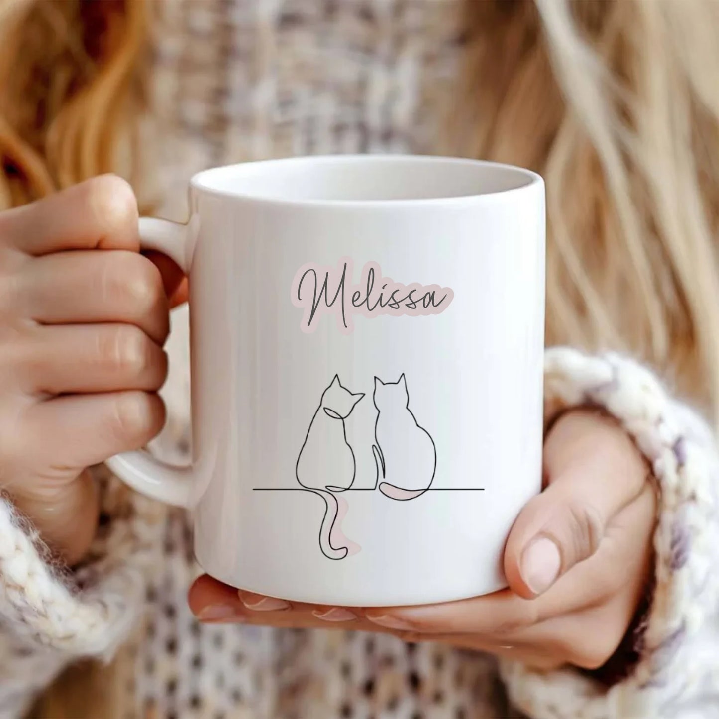 Personalised mug gift set for him or her