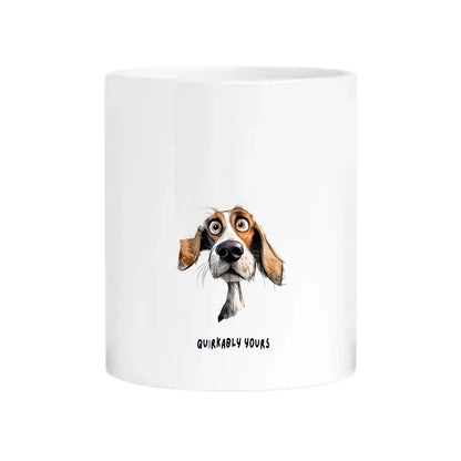 centre side of personalised mug