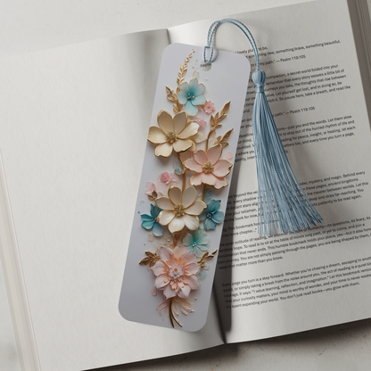 Floral Bookmarks in 43 Stunning Colours – Perfect Gift for Book Lovers