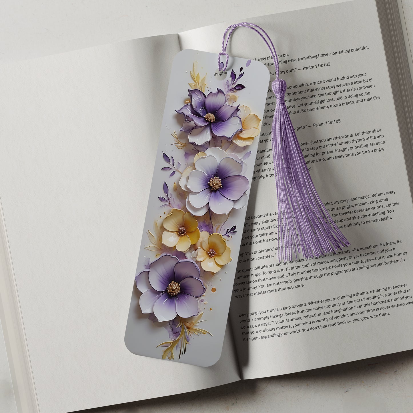 Floral Bookmarks in 43 Stunning Colours – Perfect Gift for Book Lovers
