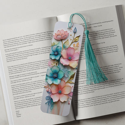 Floral Bookmarks in 43 Stunning Colours – Perfect Gift for Book Lovers