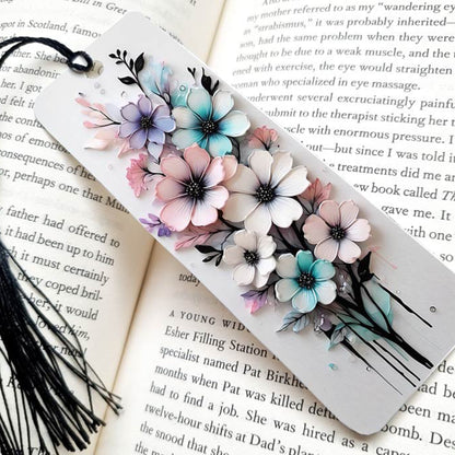 Floral Bookmarks in 43 Stunning Colours – Perfect Gift for Book Lovers