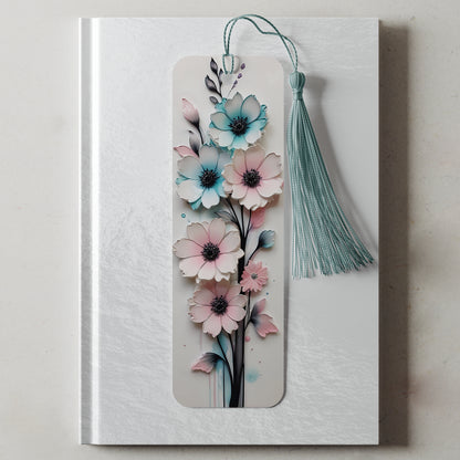 Floral Bookmarks in 43 Stunning Colours – Perfect Gift for Book Lovers