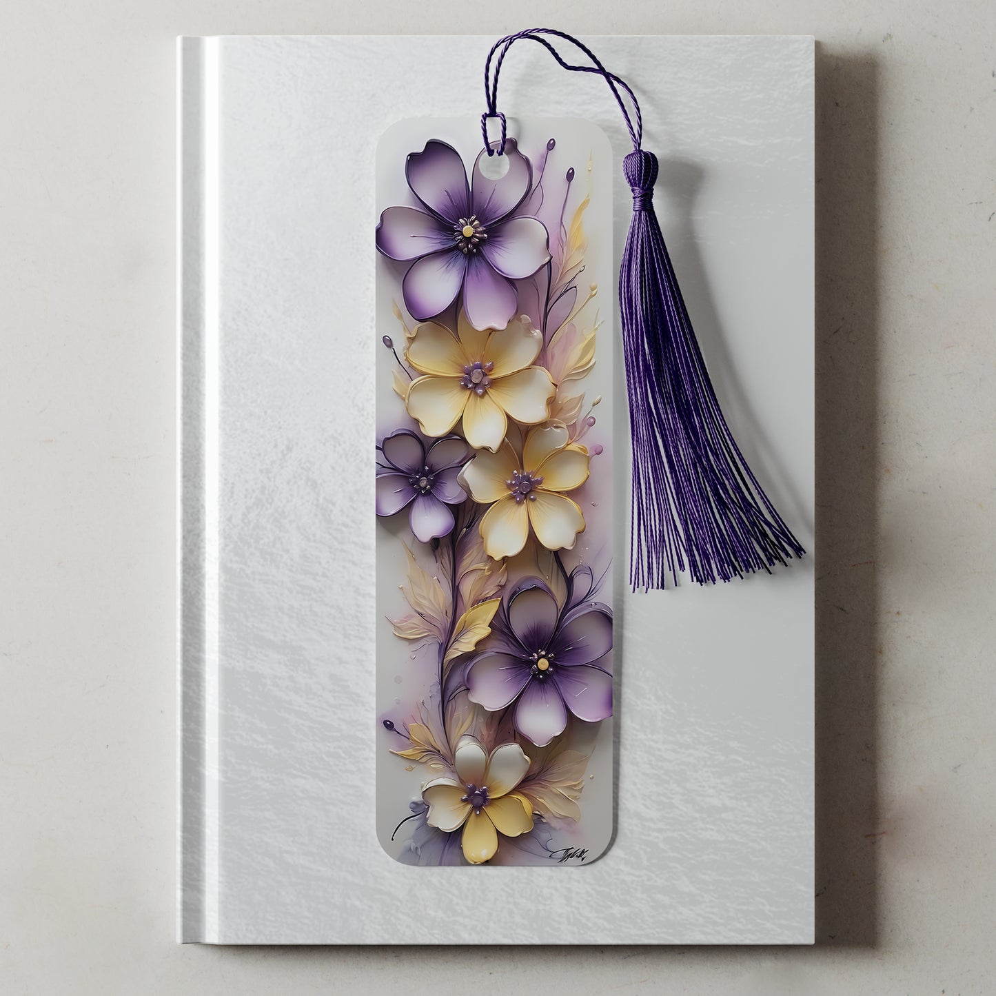 Floral Bookmarks in 43 Stunning Colours – Perfect Gift for Book Lovers