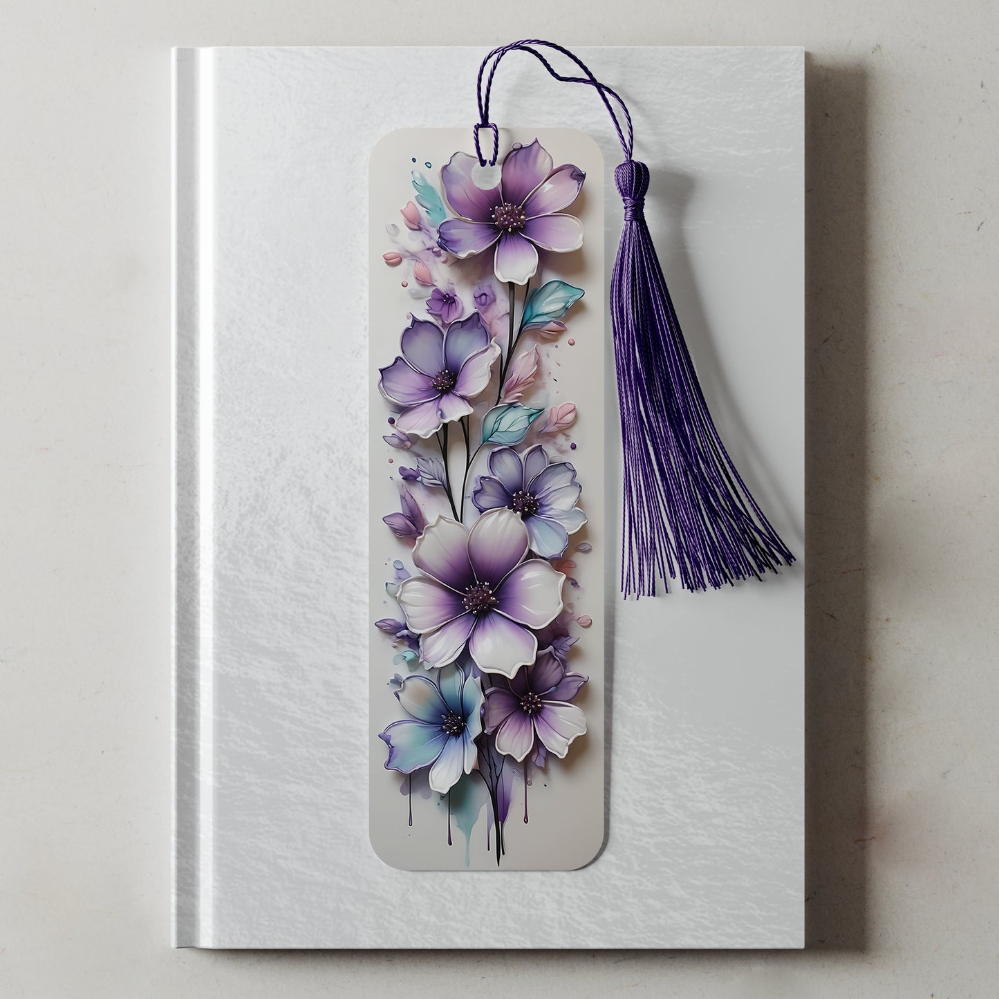 Floral Bookmarks in 43 Stunning Colours – Perfect Gift for Book Lovers