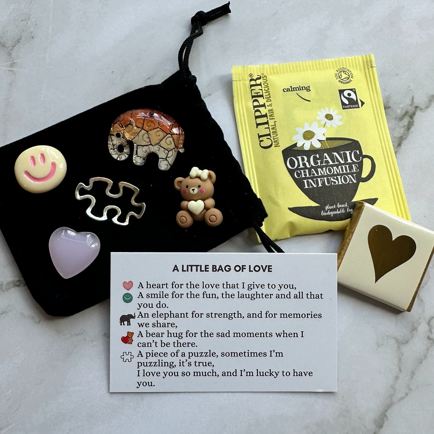 Pocket hug style gift for partner