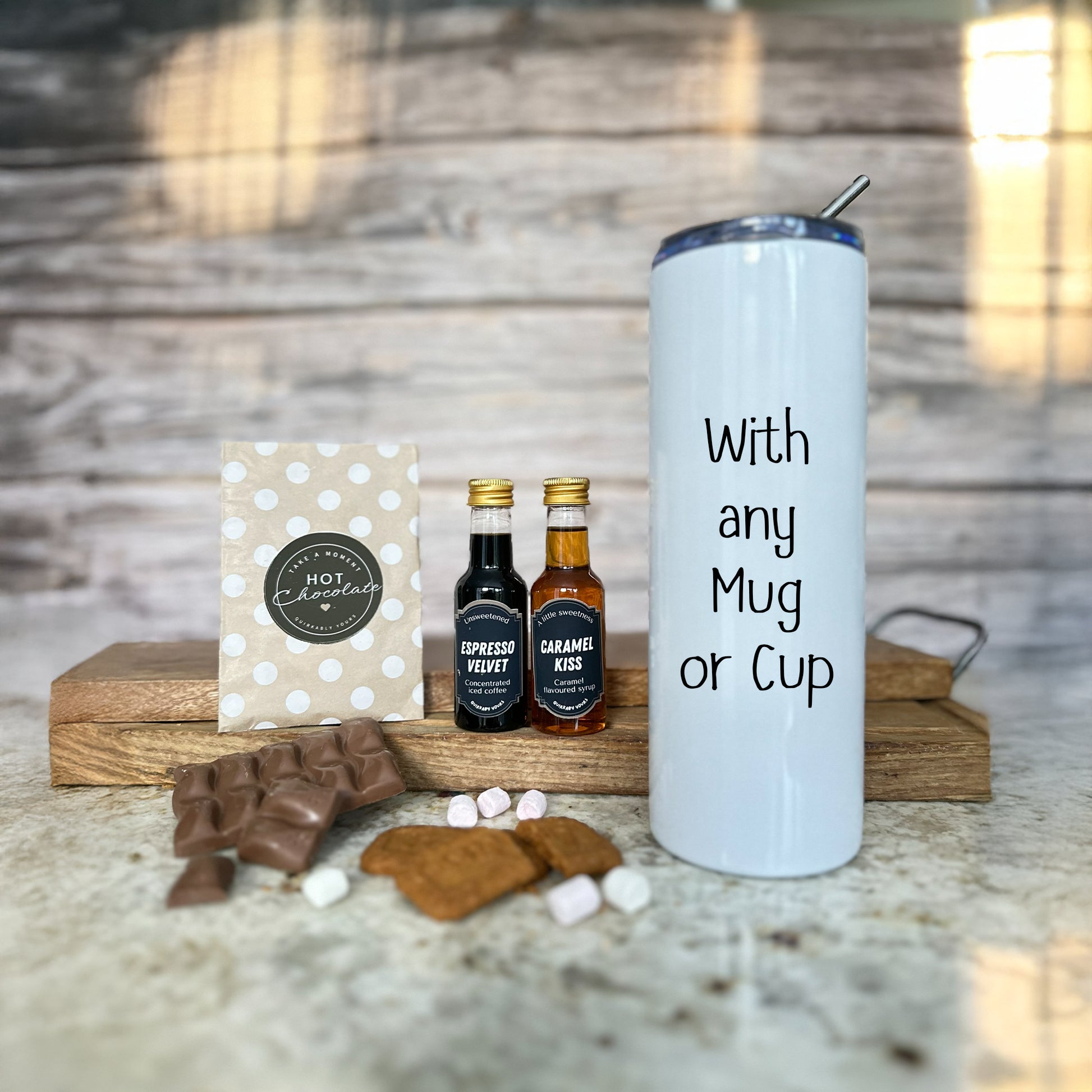 a add-on for a gift set- artisan style, ready to personalise for him or her gift