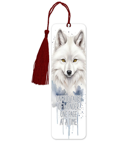 Untold Tales of Wonder Cute Wolf Bookmark 🐺📖